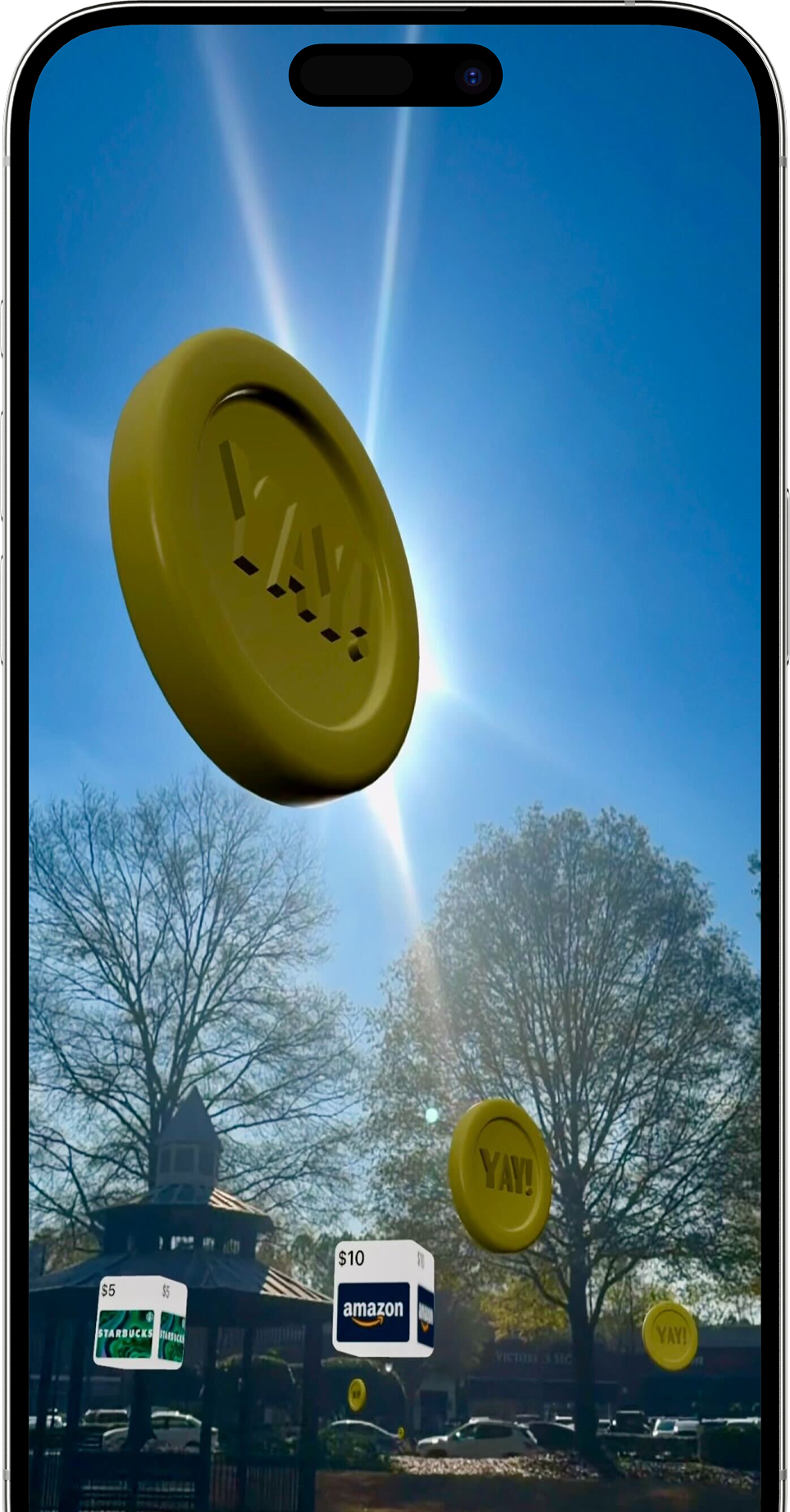 Discover drops on map